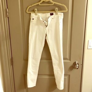 AG Adriano goldschmied legging ankle white 28